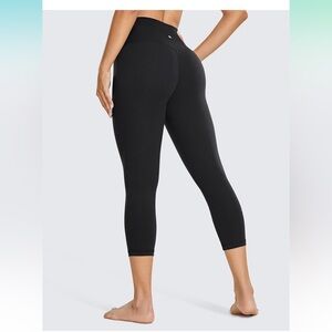 CRZ YOGA Butterluxe High Waisted Buttery Soft Yoga Leggings Capris